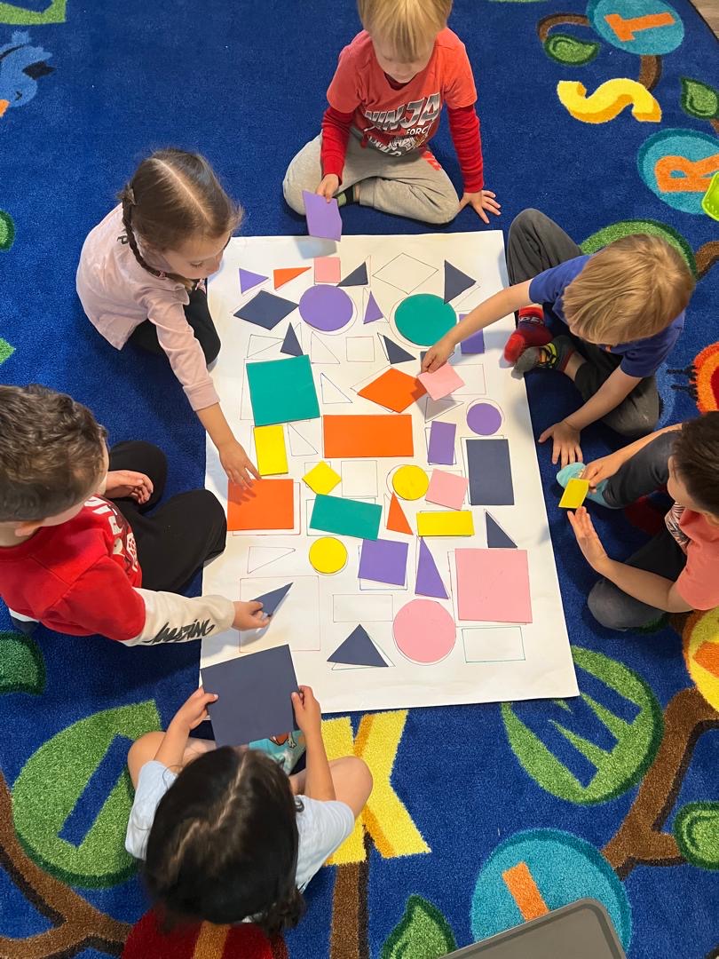 Children playing at Blue Sky Daycare
